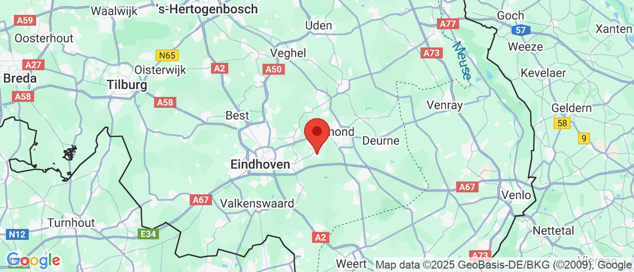 Google maps locatie van Autobedrijf van Vlerken B.V.