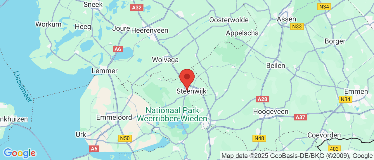 Google maps locatie van Bosch Car Service Martin's Garage