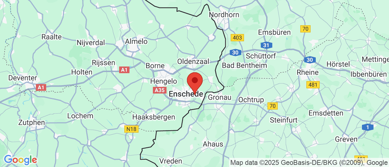 Google maps locatie van Auto Arends