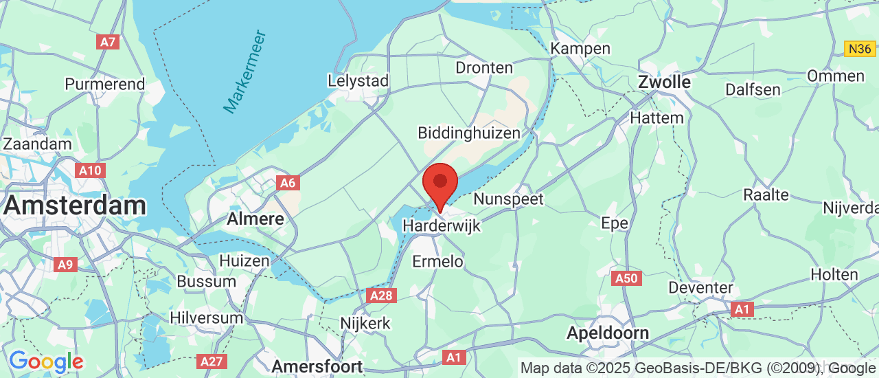 Google maps locatie van JCV Auto's
