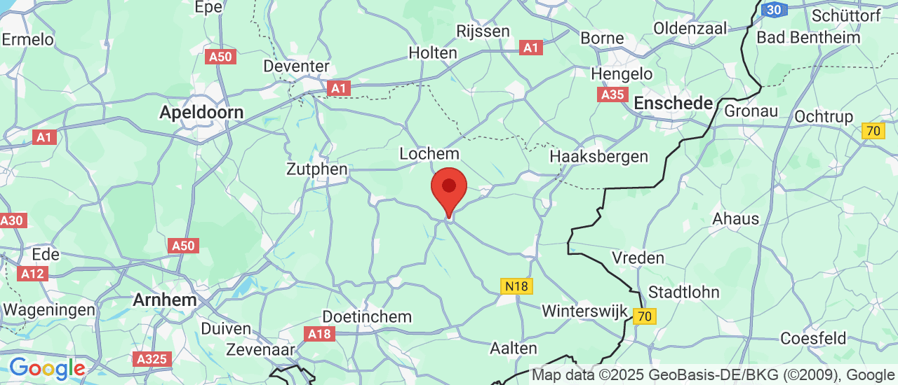 Google maps locatie van Auto 't Hagendijk