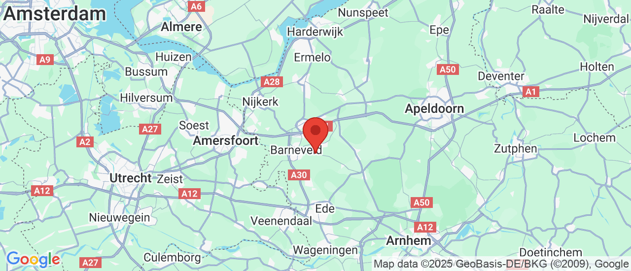 Google maps locatie van Autobedrijf Arissen
