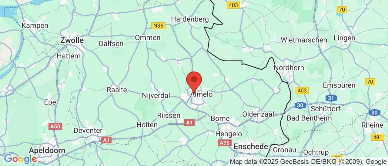 Google maps locatie van Meester Automobielen