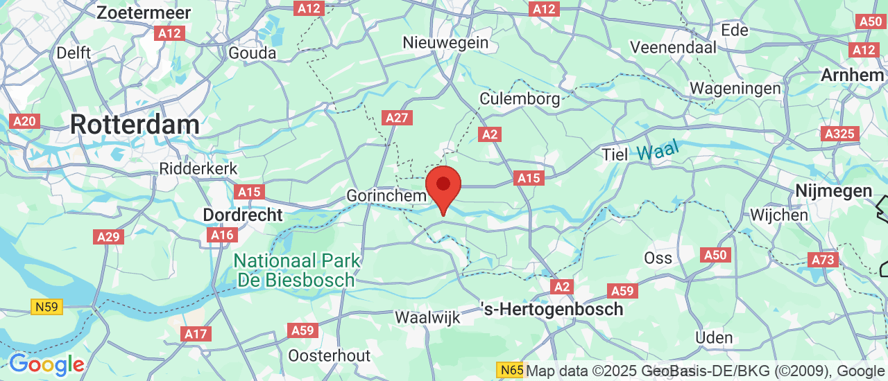 Google maps locatie van Autobedrijf Hobo B.V.