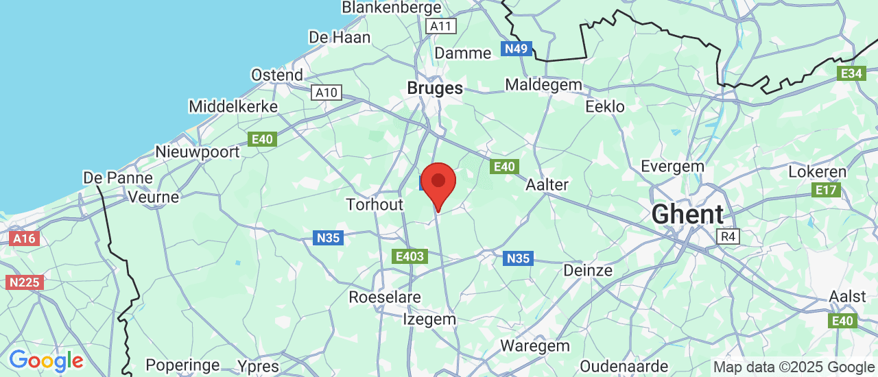 Google maps locatie van Degroote Trucks & Trailers