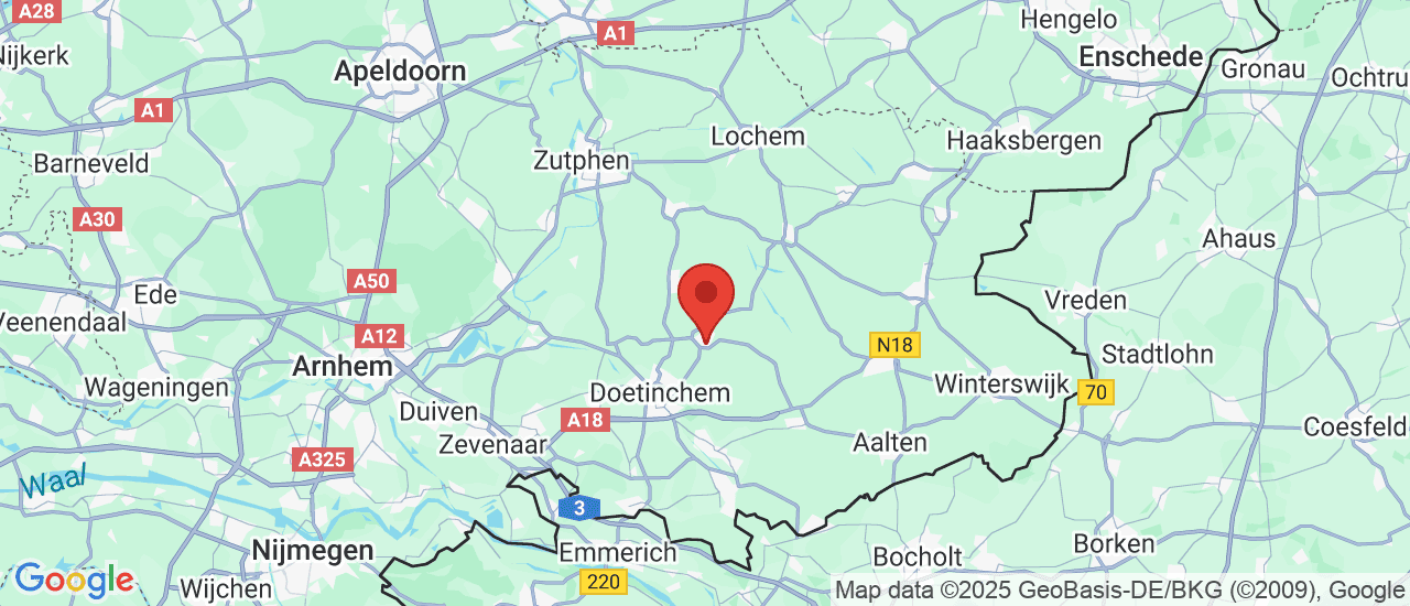 Google maps locatie van Autocentrum de Achterhoek