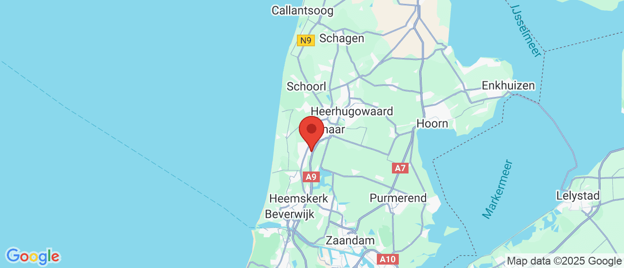 Google maps locatie van Barry de Vries Auto's