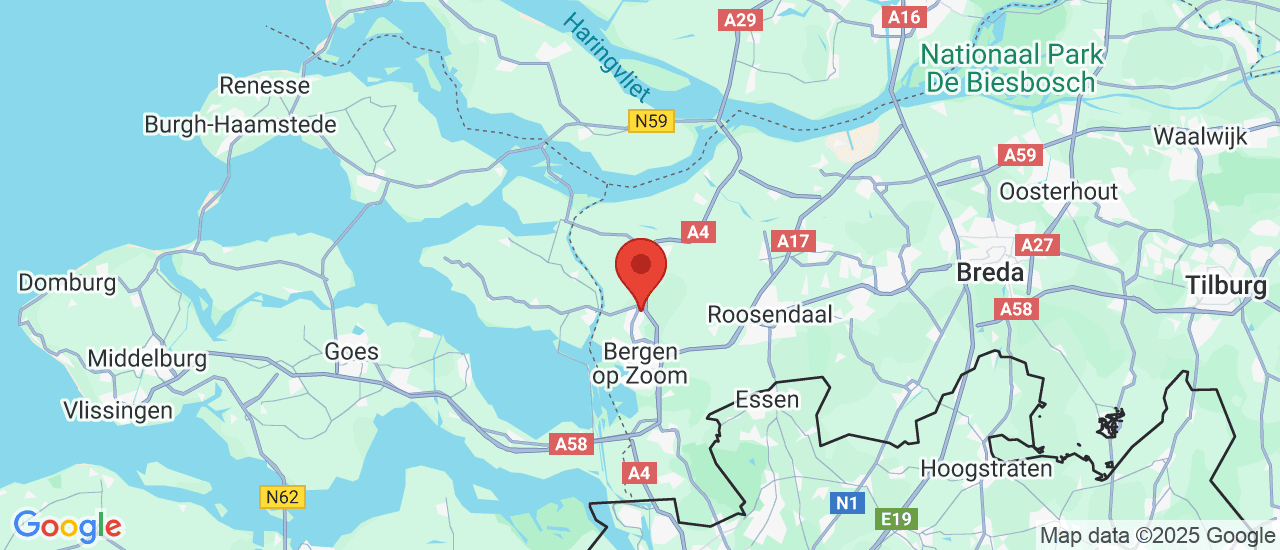 Google maps locatie van VDG Autoservice