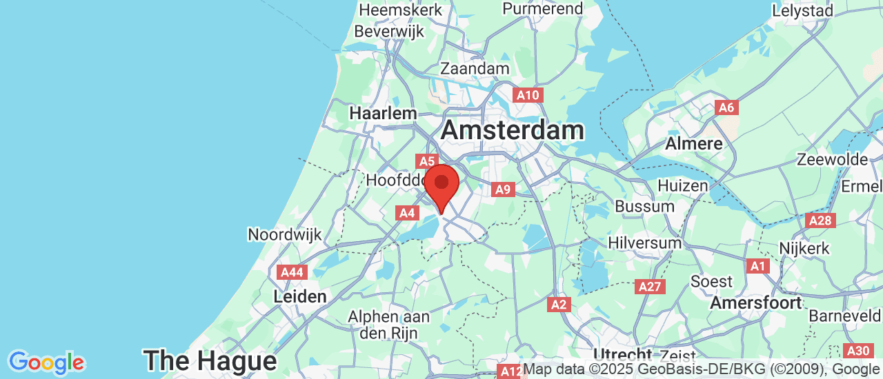 Google maps locatie van Excellence Cars Aalsmeer