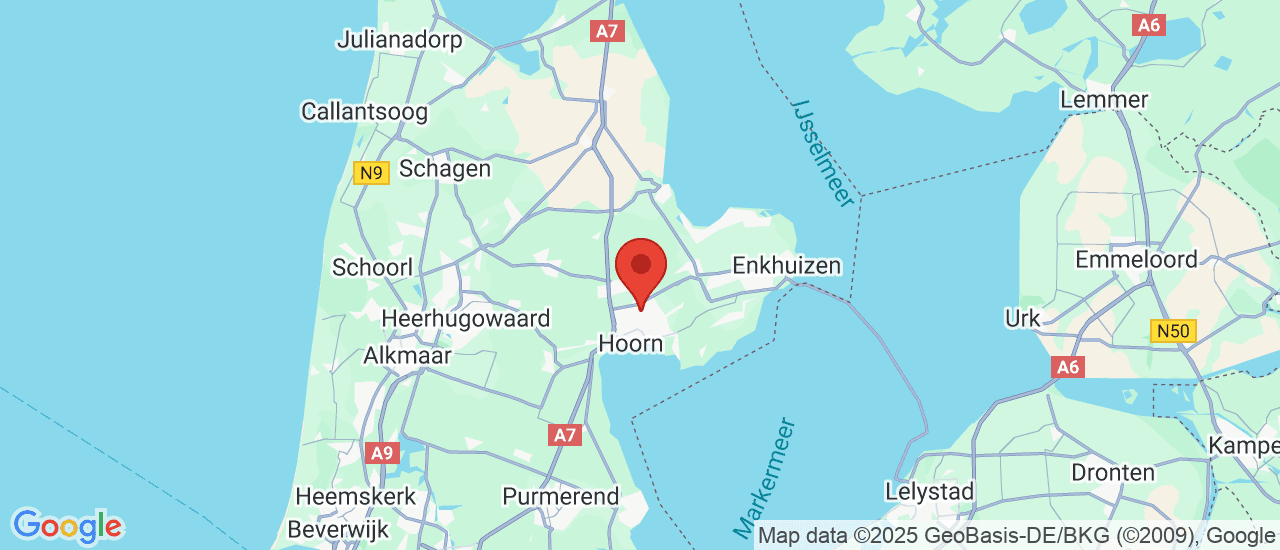 Google maps locatie van Goedkopebestelbus.nl