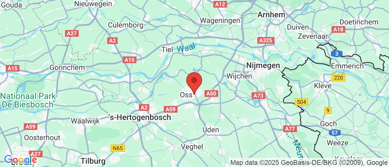 Google maps locatie van AutoCloud