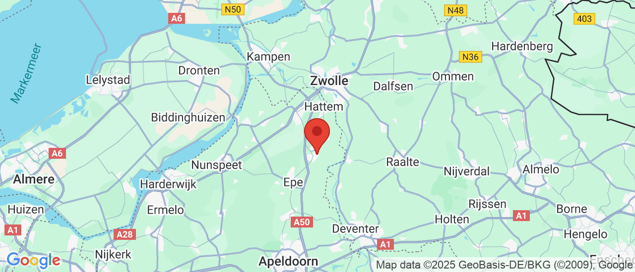 Google maps locatie van Rondhuis Campers & Auto's