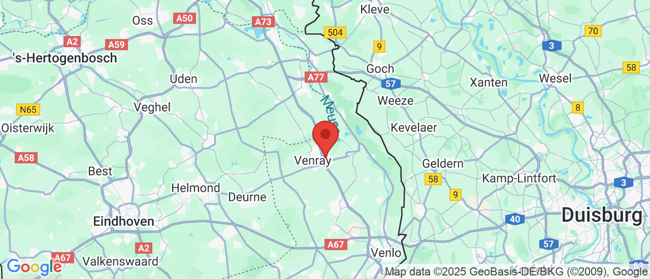 Google maps locatie van Autobedrijf G.H.V. BV