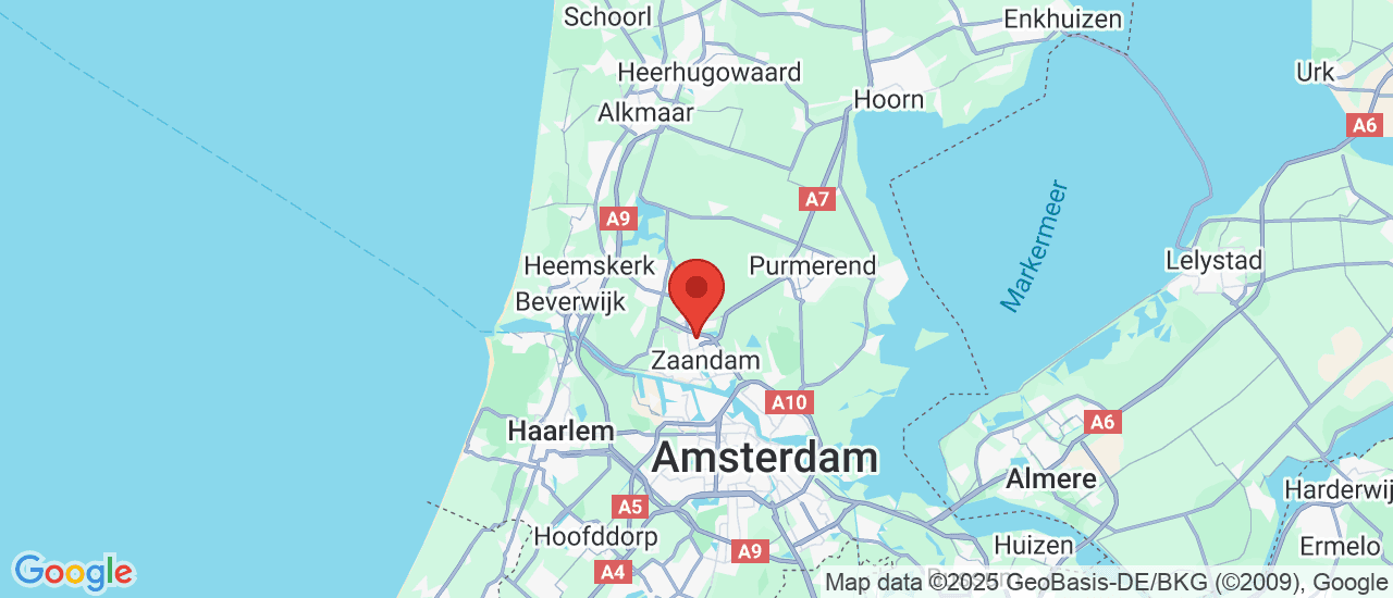 Google maps locatie van Autobedrijf Zaanstreek V.O.F.