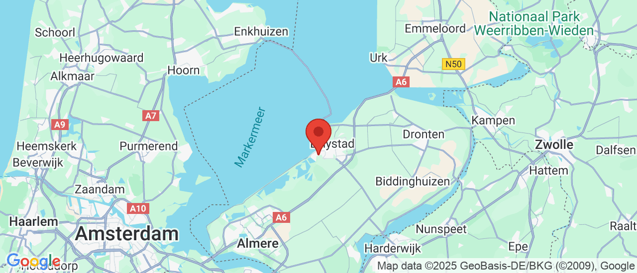 Google maps locatie van ECC Exclusive Car Company B.V.