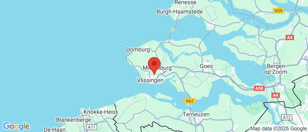 Google maps locatie van Commee Automotive