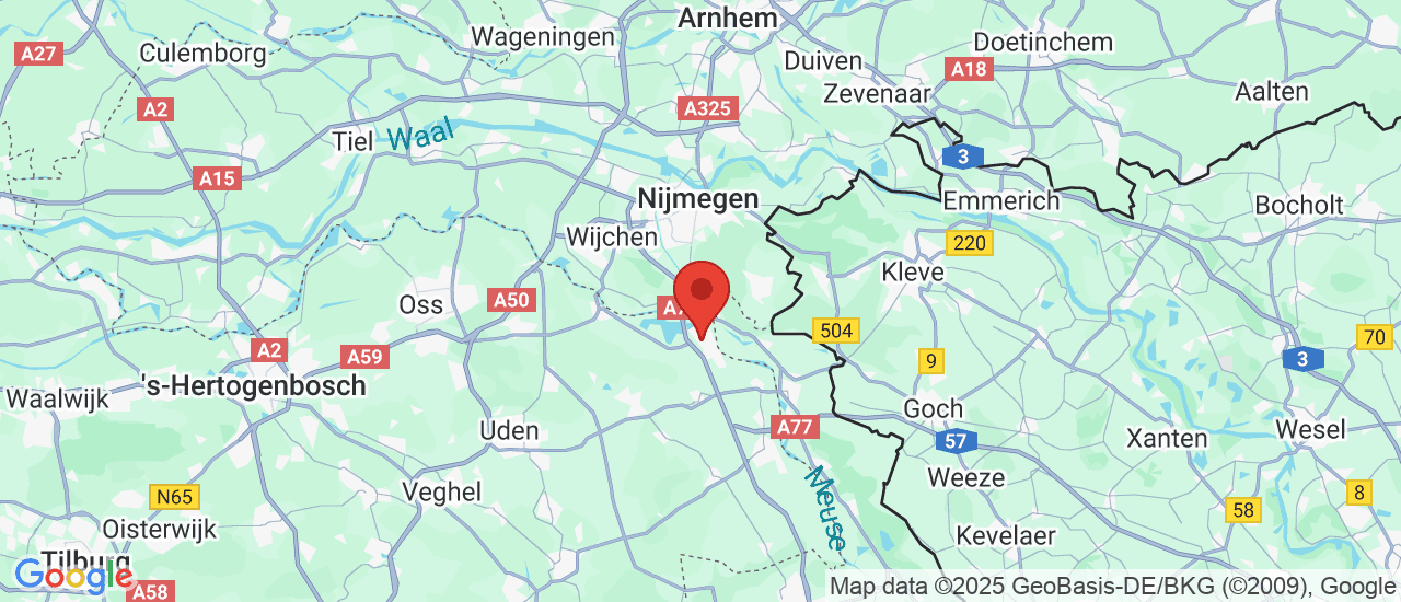 Google maps locatie van MB Exclusive