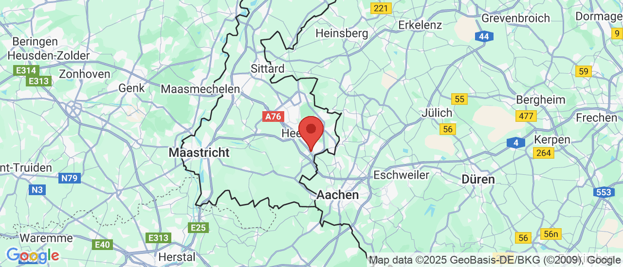 Google maps locatie van Meurs Automotive