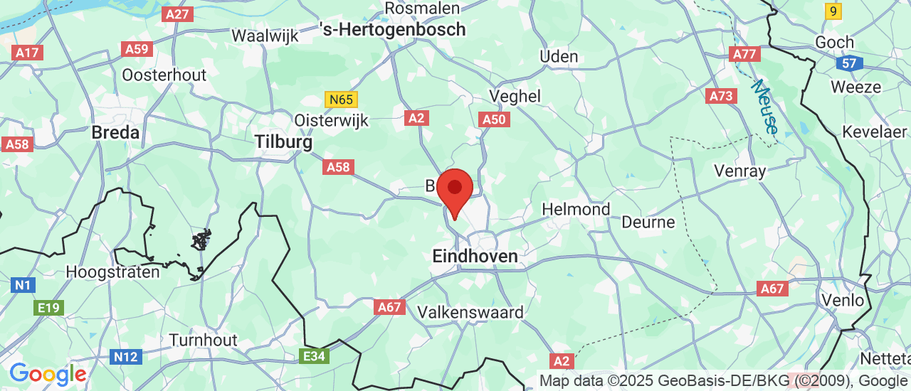 Google maps locatie van Slegers Automotive   B.V.