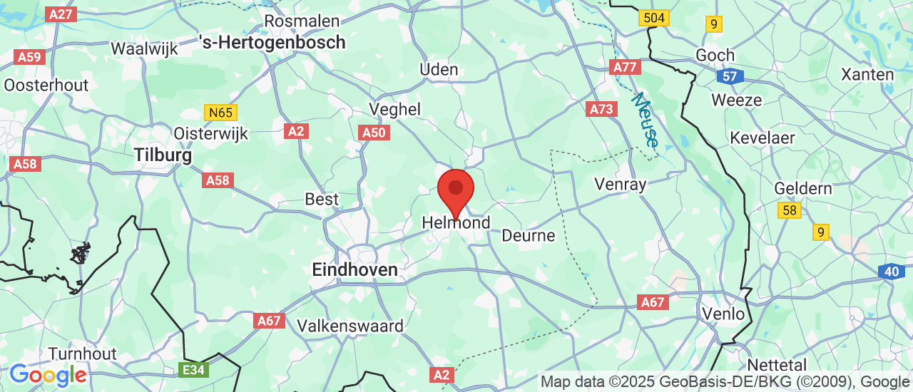 Google maps locatie van Autobedrijf Helmond B.V.