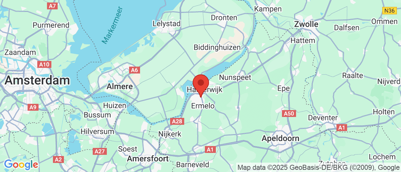 Google maps locatie van Auto Veldzicht