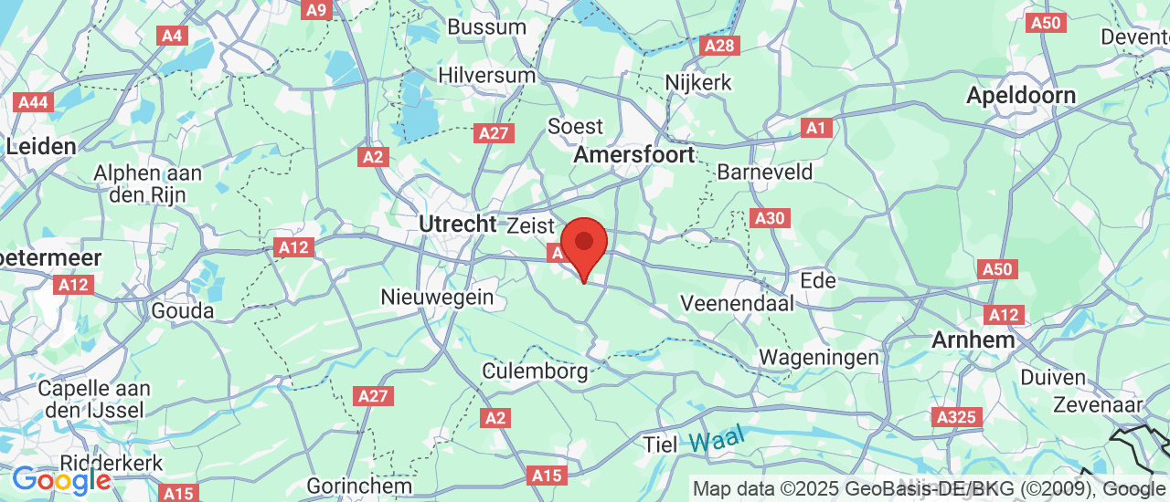 Google maps locatie van Occasion Center Doorn