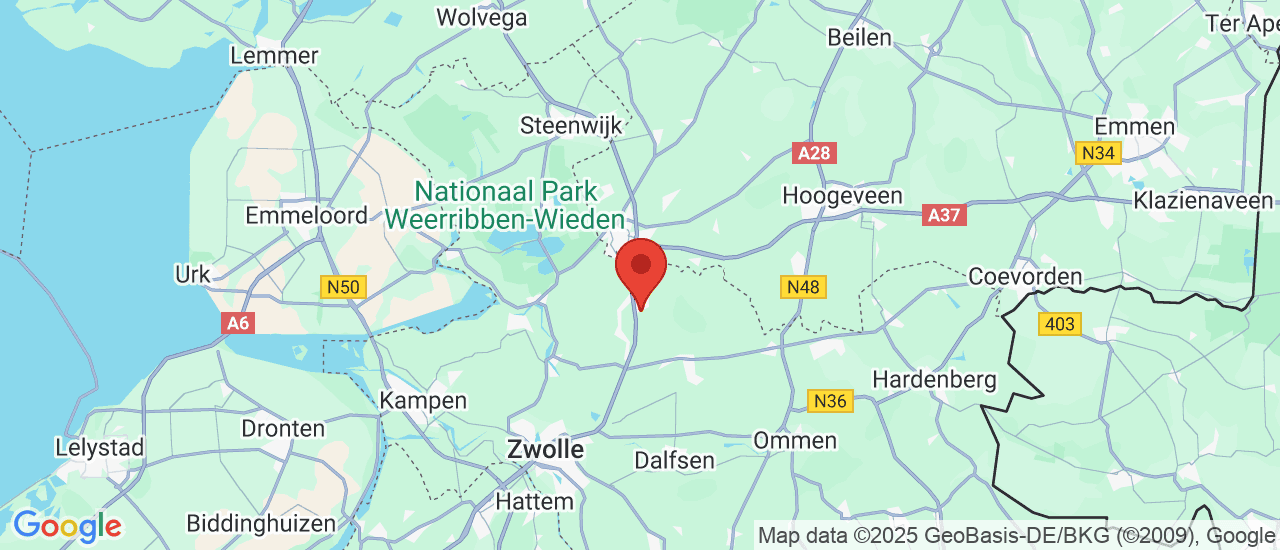 Google maps locatie van Henk Kuiper Autos