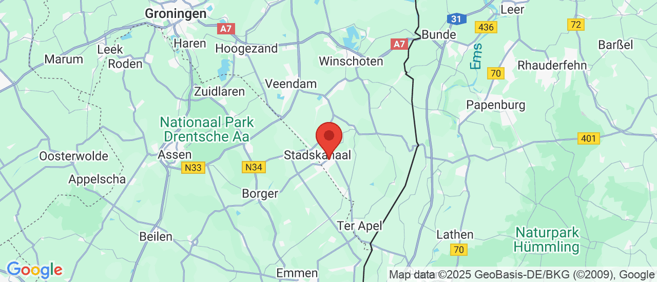 Google maps locatie van Buurmeijer Automotive