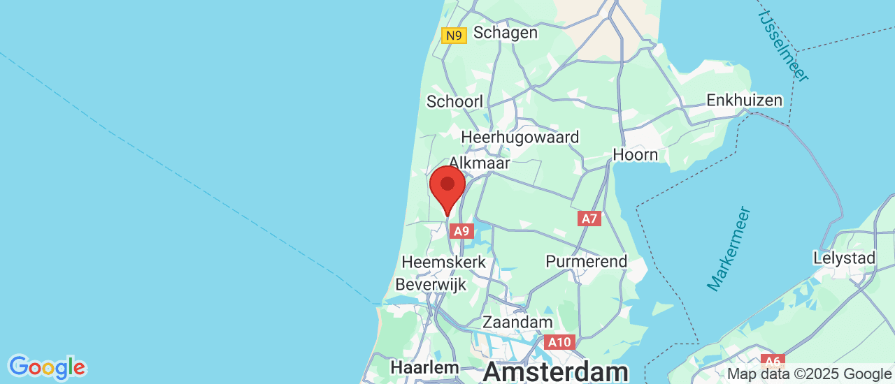 Google maps locatie van Van der Putten Automotive