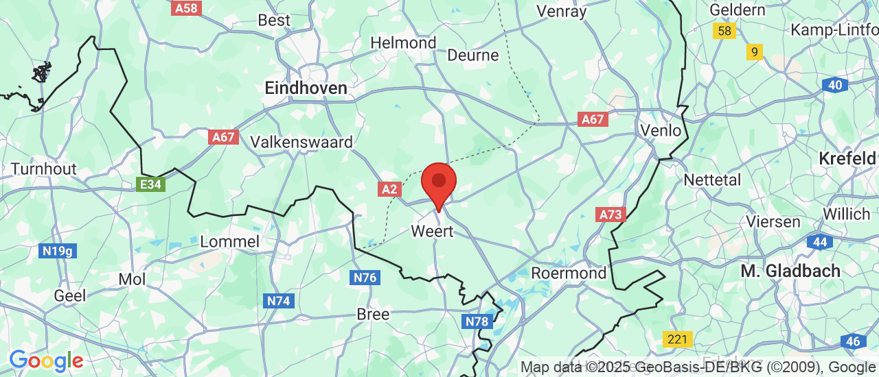 Google maps locatie van Individual Cars B.V.