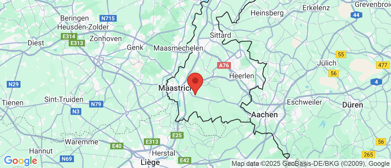 Google maps locatie van Dejo Auto's