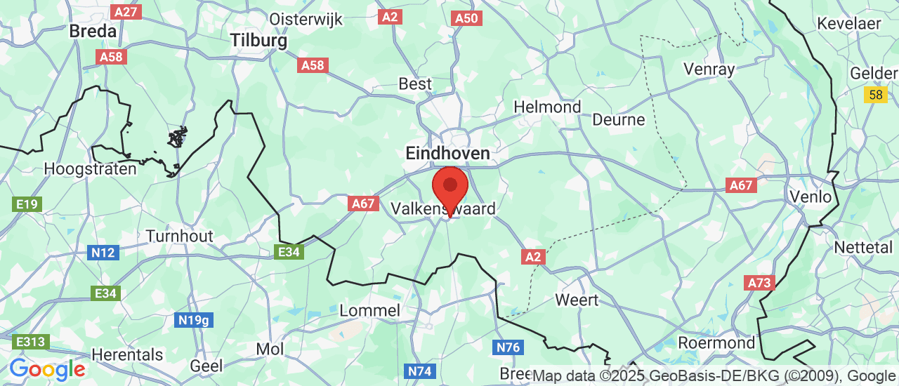Google maps locatie van DLF Automotive B.V.