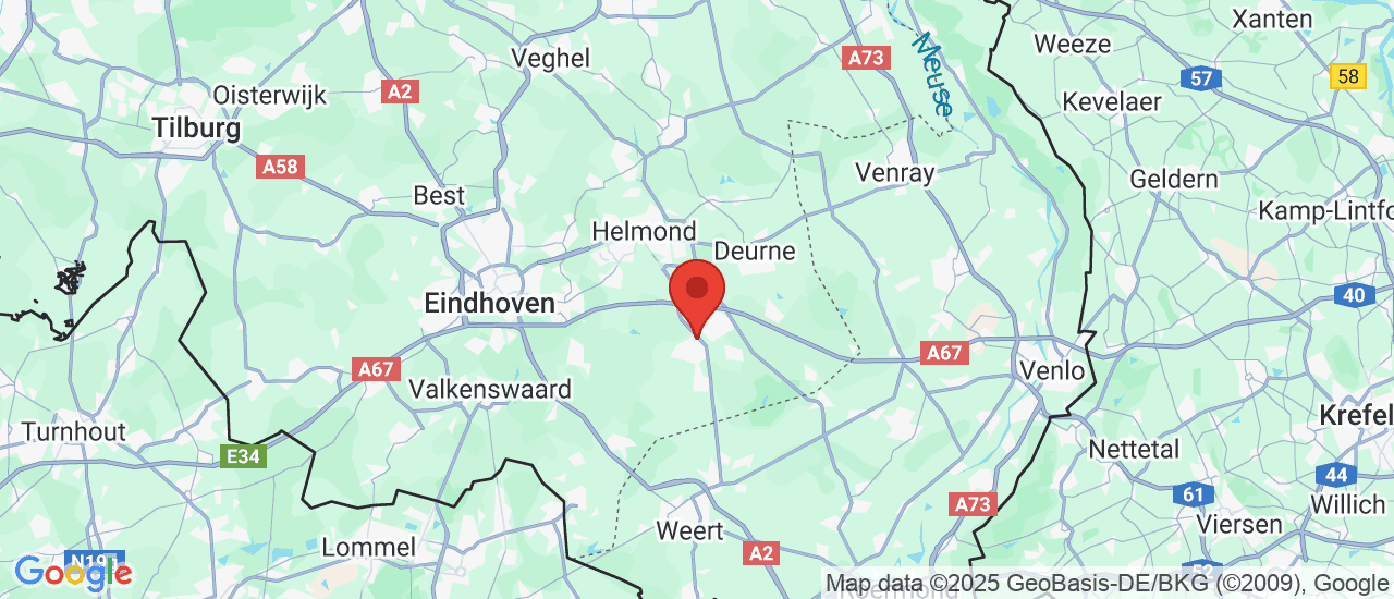 Google maps locatie van MNM Automotive B.V.