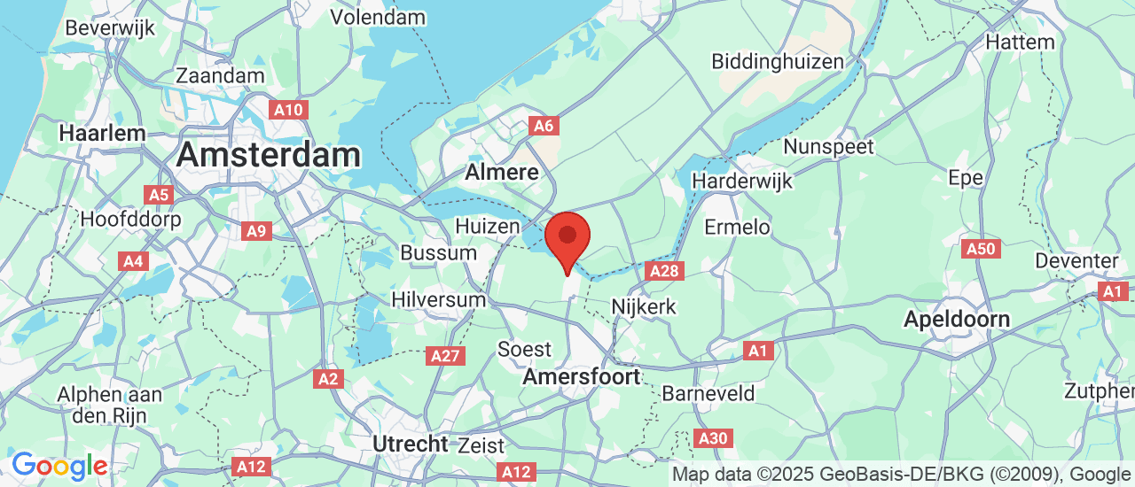 Google maps locatie van K2 Trading BV