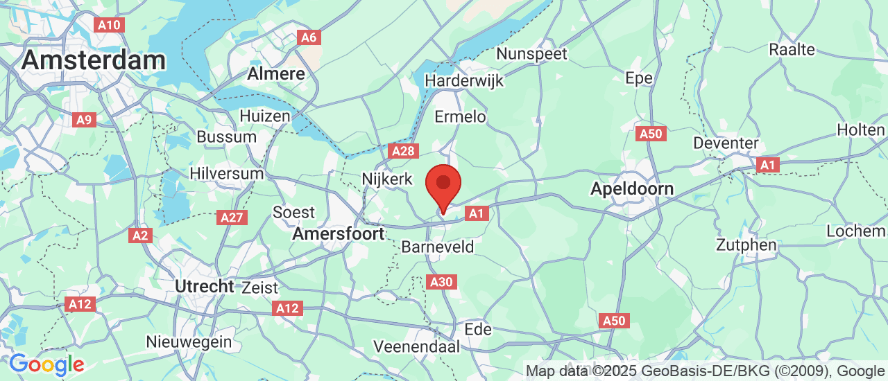 Google maps locatie van De Voorde Automotive