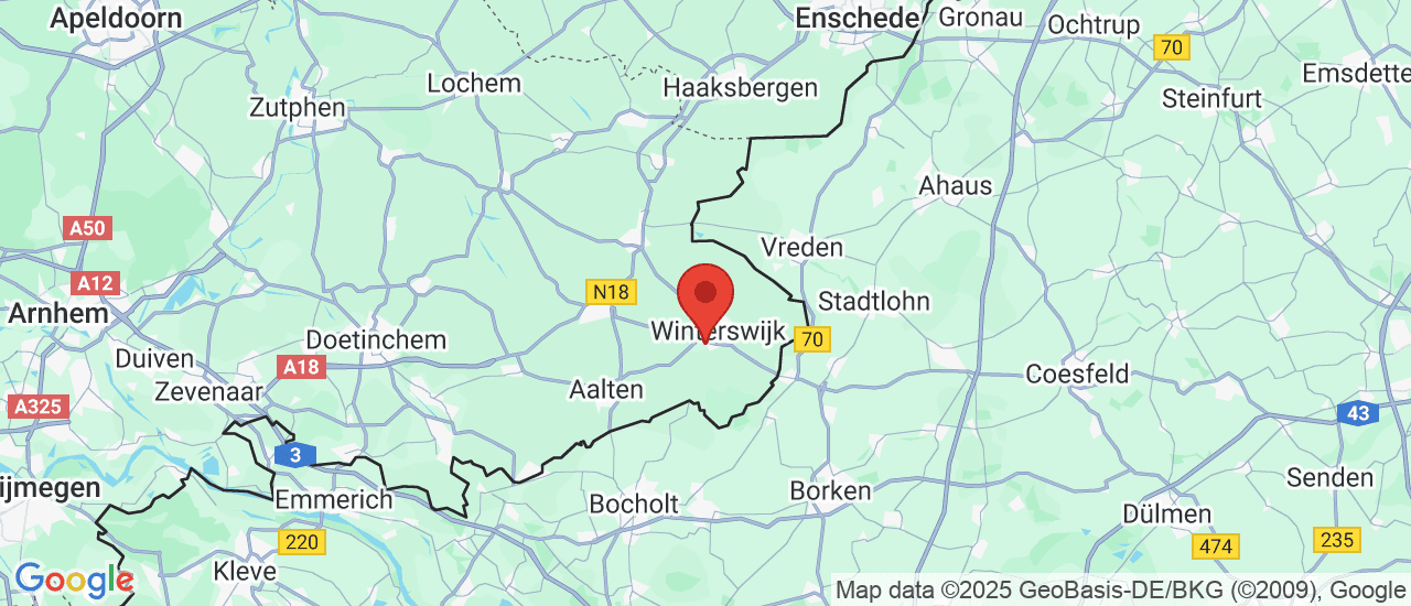 Google maps locatie van Internetauto-motive