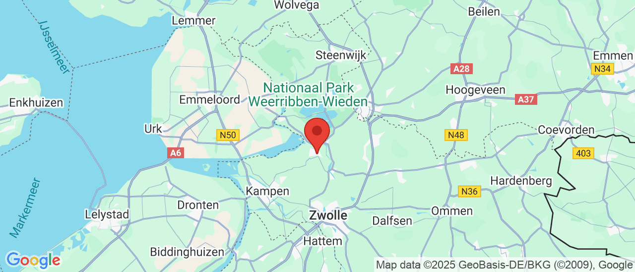 Google maps locatie van Autobedrijf Breman