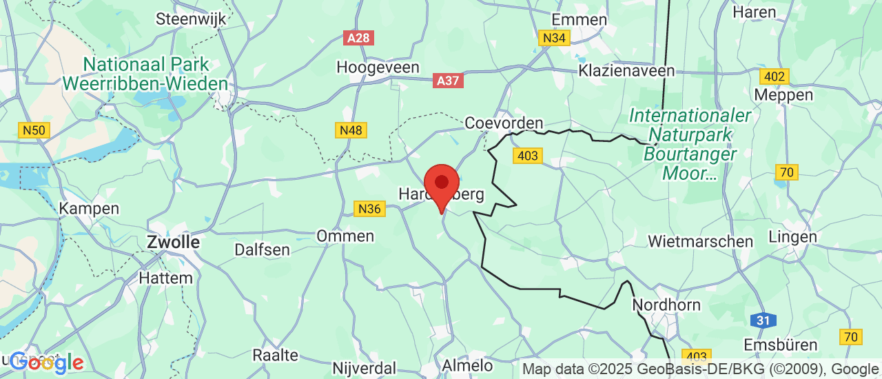 Google maps locatie van Autospot Dijk