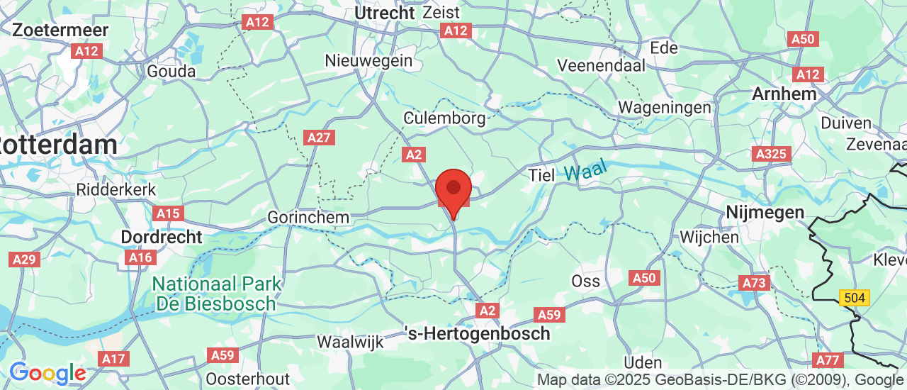 Google maps locatie van Autobedrijf Gerrit Jonkers