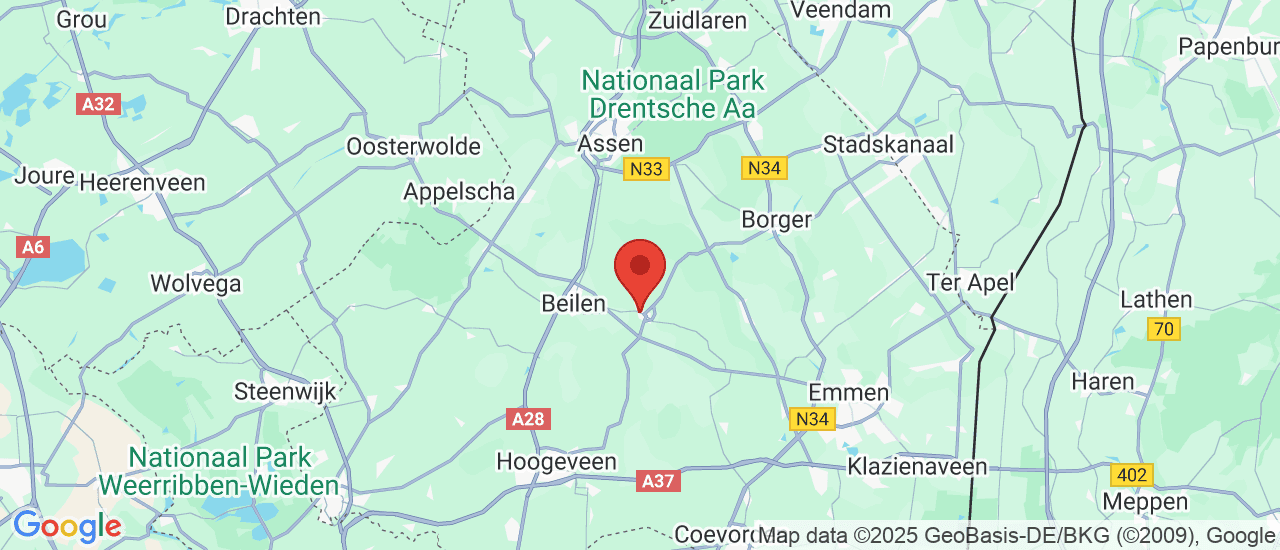 Google maps locatie van Autobedrijf Enting B.V.