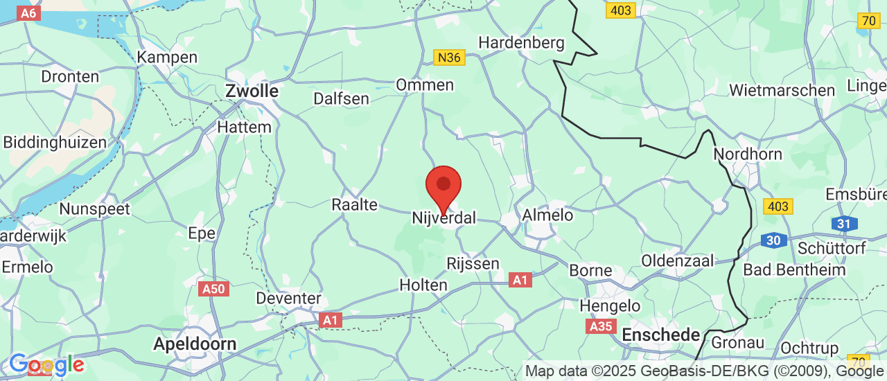 Google maps locatie van Auto Aaltink