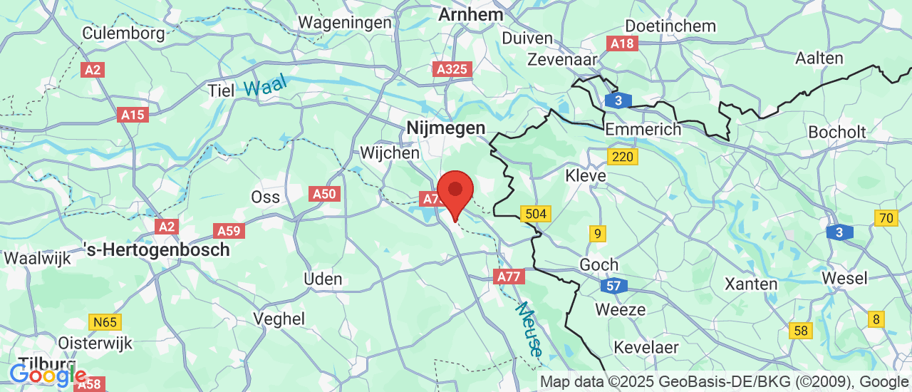 Google maps locatie van Scheers Bedrijfswagens B.V.