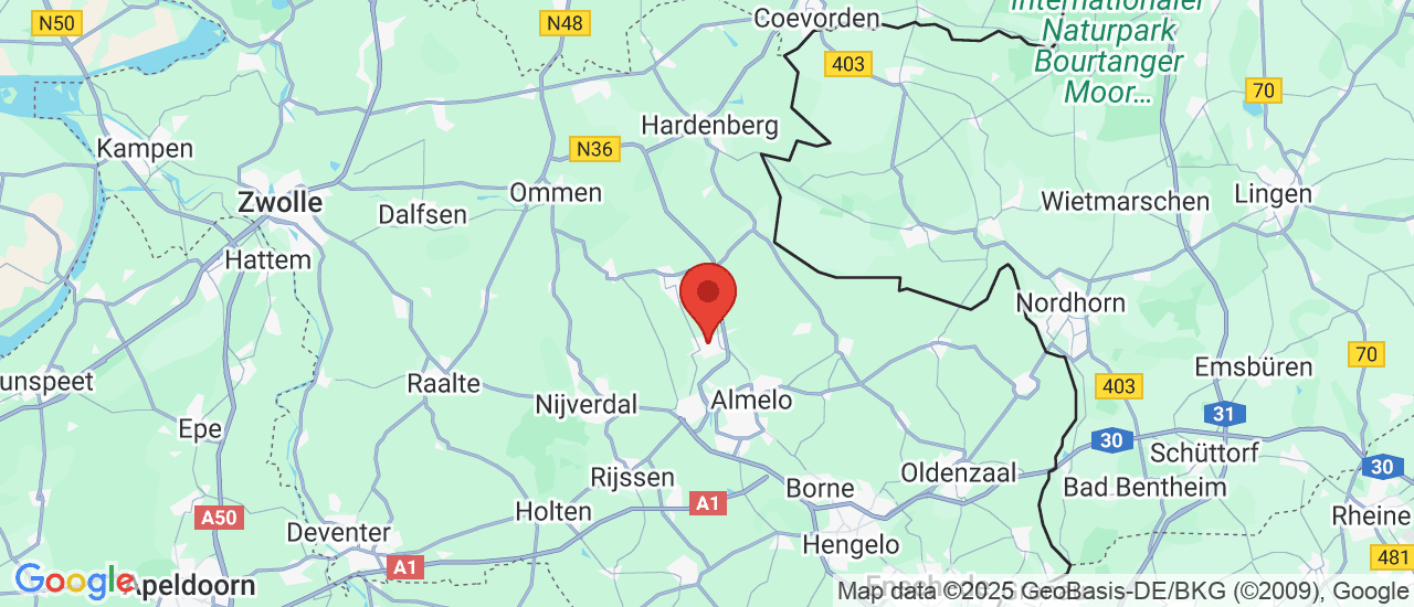Google maps locatie van Jari Auto's