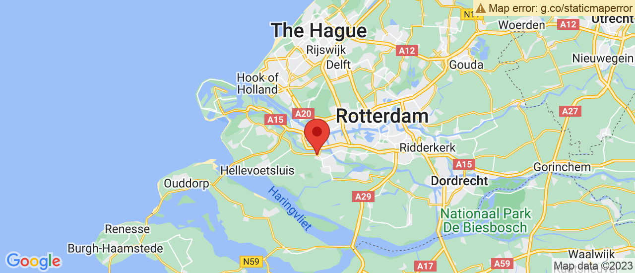 Google maps locatie van P. Troost & Zonen Automobielbedrijf Spijkenisse B.V.