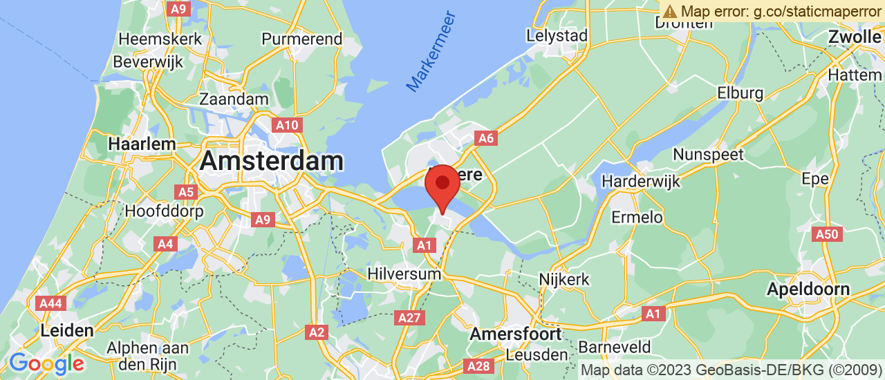 Google maps locatie van Autobedrijf Poll Hilversum B.V.