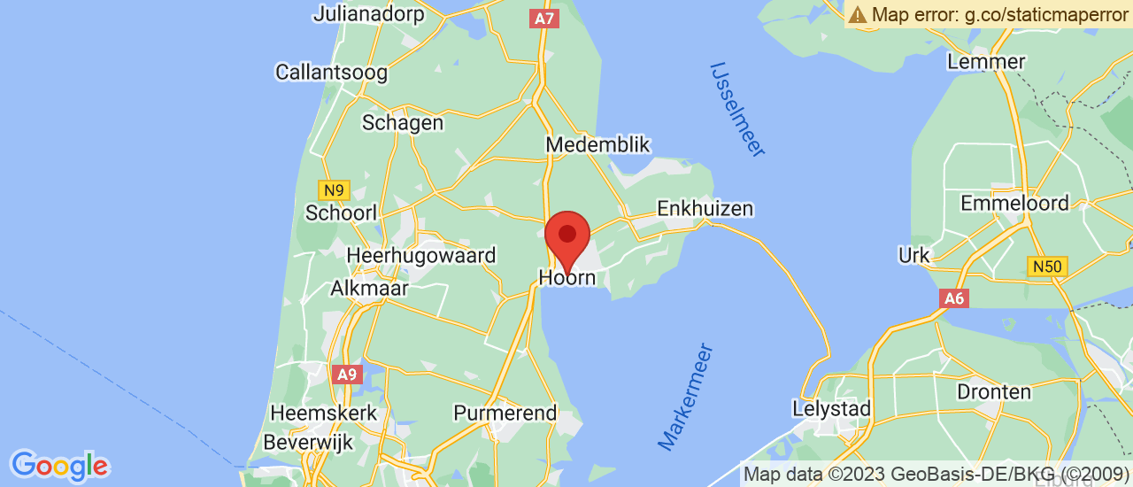 Google maps locatie van Piet Has Automobielen BV