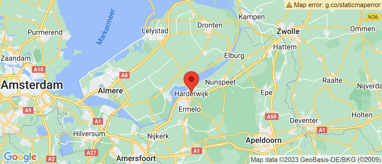 Google maps locatie van Autobedrijf Heersmink B.V. 