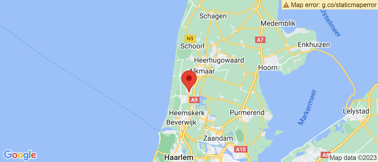 Google maps locatie van Kleverlaan BV