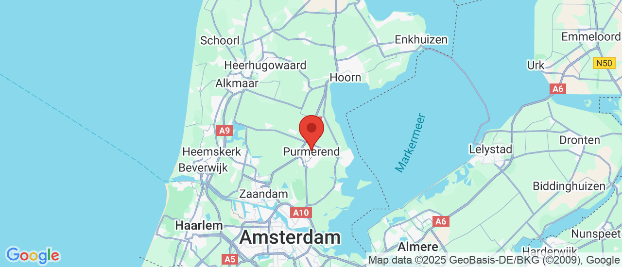 Google maps locatie van Autobedrijf Garant