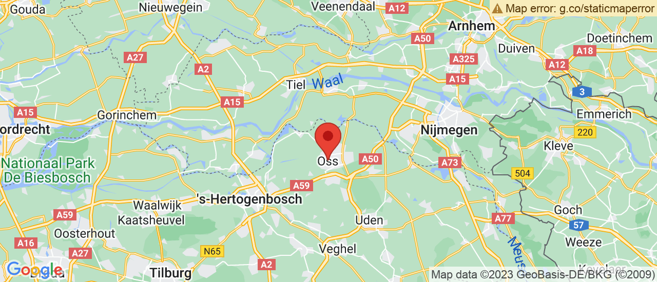 Google maps locatie van Eurocars